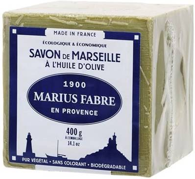 Savon marseille huile d'olive 400g