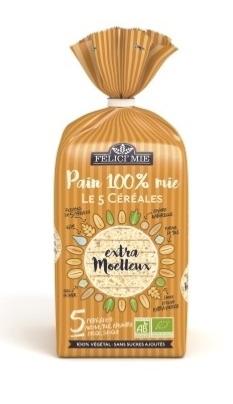 Pain de mie 5 cereales sans croute