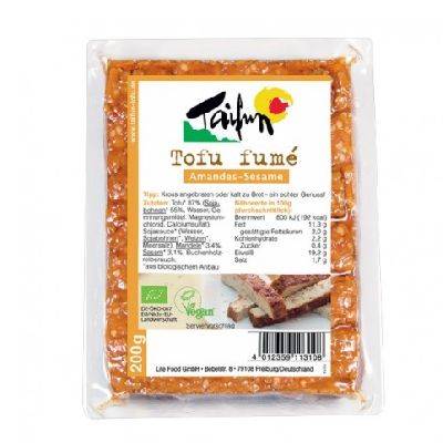 Tofu fume amandes sésame - 200g