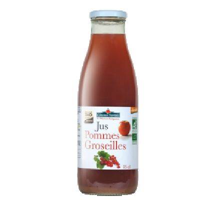 jus pommes groseilles 75 cl de