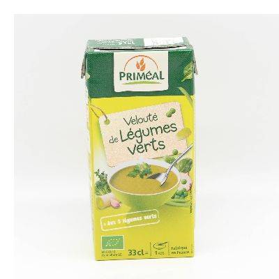 Velouté de légumes verts - 33c