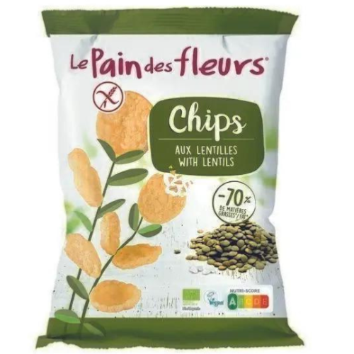 Chips aux lentilles vertes 50g