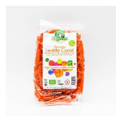 Torsade lentil.corail 250g laz