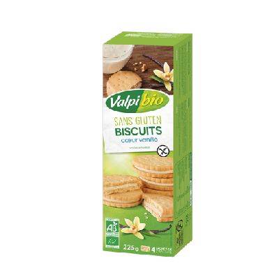 Biscuits coeur vanille - 225g