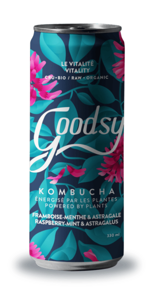 Kombucha framboise menthe 33cl