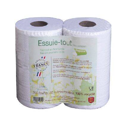 Essuie-tout ultra compact x2