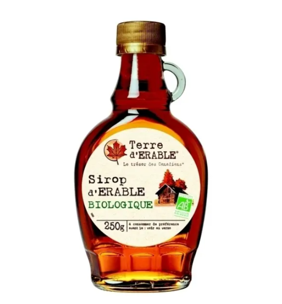 Sirop d'erable bio 250g