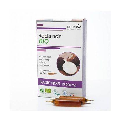 Radis noir 20 ampoules