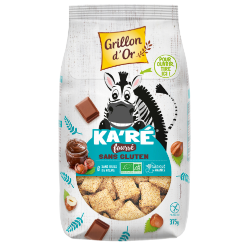 Ka'ré fourré chocolat sans gluten 375g 