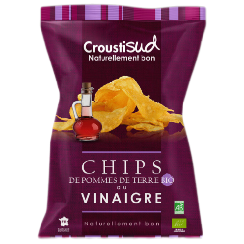 Chips de pomme de terre au vinaigre