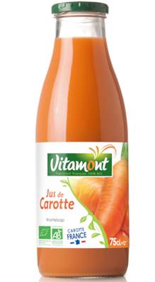 Jus de carottes -75cl