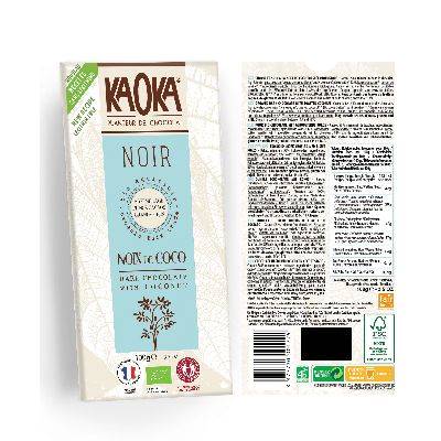 Chocolat noir noix de coco – 100g