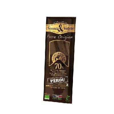 Chocolat noir 70% perou - 100g