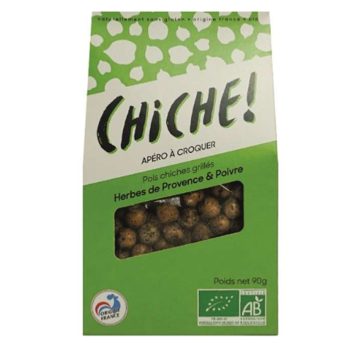 Pois chiches grillés herbes de Provence