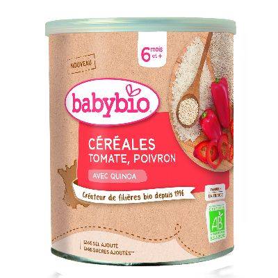 babybio cÉrÉales tomate poivro