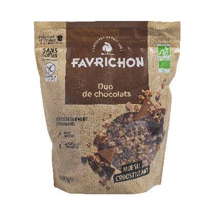 Muesli croustillant duo chocolat - 500g