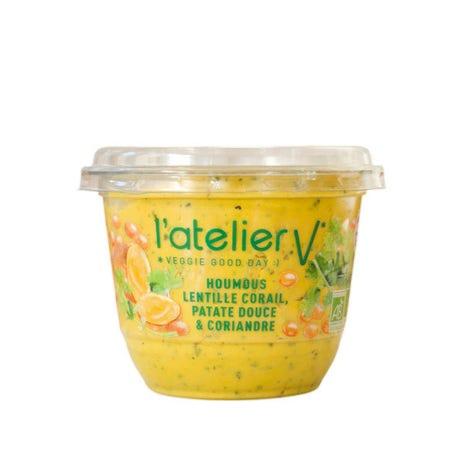 Houmous lentille corail coriandre 150g