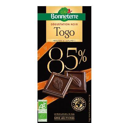 Chocolat noir 85% Togo - 80g