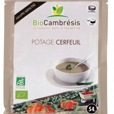 Potage cerfeuil biocambresis