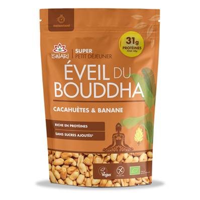 Eveil du bouddha cacahuètes et banane 360g