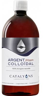 Argent colloidal - 20 ppm - 10