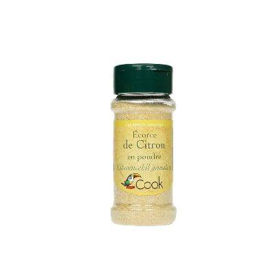 Citron ecorce poudre bio cook