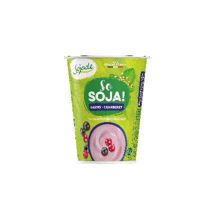 Cassis cranberry 400g sojade