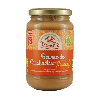 Beurre de cacahuète crunchy 350g