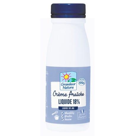 Crème fraîche fluide 18% - 250ml