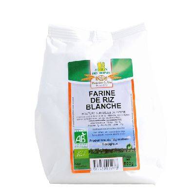 Farine riz blanc 500