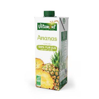 Pur jus d'ananas tetra -1l