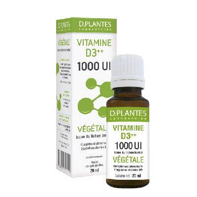 Vitamine d3 plus végétale huile