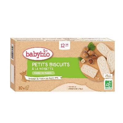 Petits biscuits noisette bébé 160g