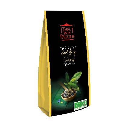 Thé vert earl grey bio - 100g