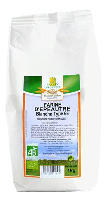 Farine bio d'épeautre blanche