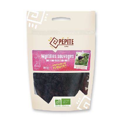 Myrtilles sauvages - 100g