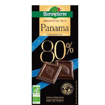 Chocolat noir 80% Panama - 80g