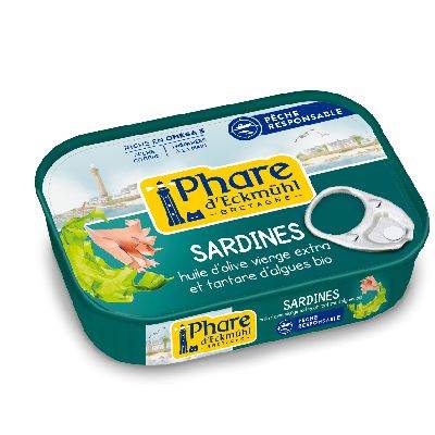 Sardines tartare algues 135g 