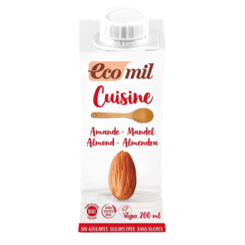 Crème cuisine amande sans sucre 20cl