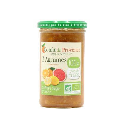 Confiture aux 3 agrumes 100% i