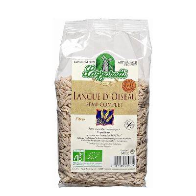 Pâtes langues d'oiseau demi-co