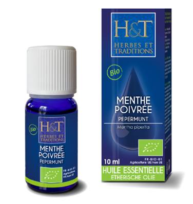 Huile essentielle bio menthe poivree