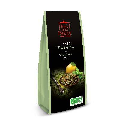 Maté menthe citron bio - 110g