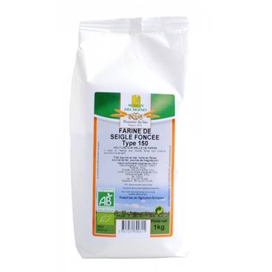 Farine seigle foncee mt 1kg ab