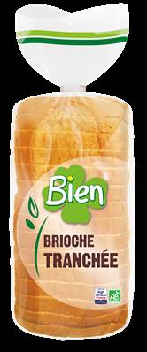 Briochée tranchée bio - bien -