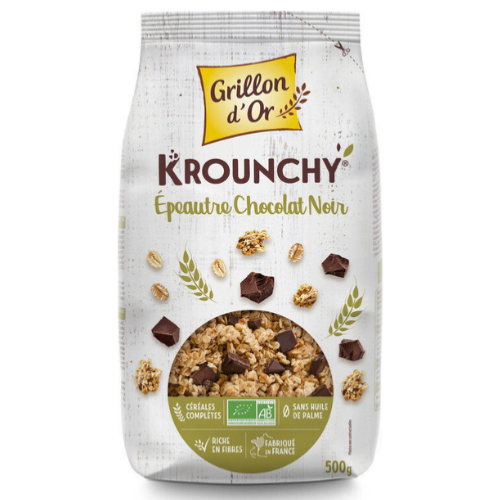 Krounchy épeautre chocolat 500g