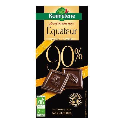 Chocolat noir 90% Equateur - 80g