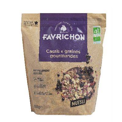 Muesli cassis/gr.gourmandes 50