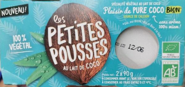 Les petites pousses au lait de coco