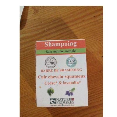 Barre de shampoing cuir chevel